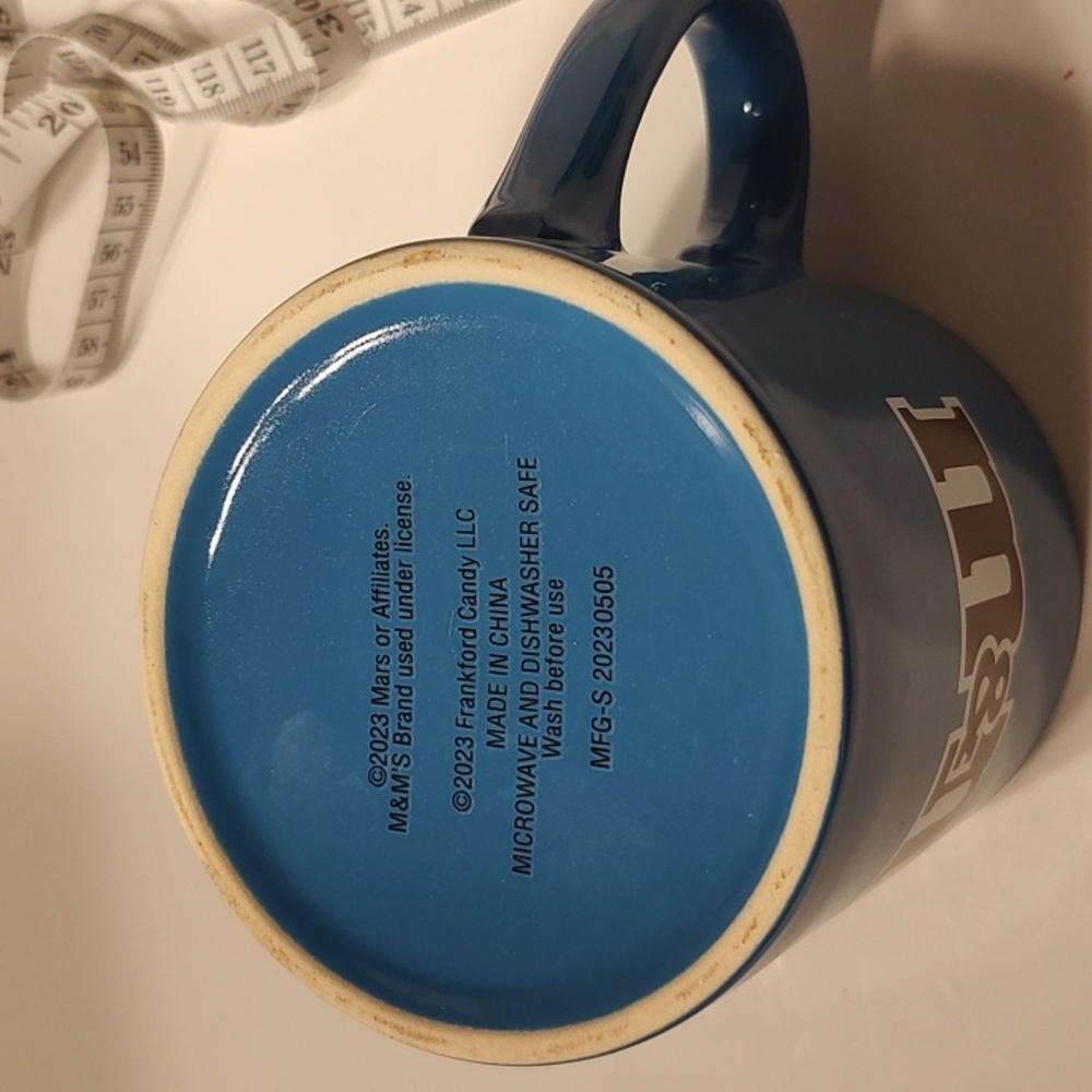 M&M Blue "I Woke Up Like This" Ceramic Mug - Picture 8 of 8